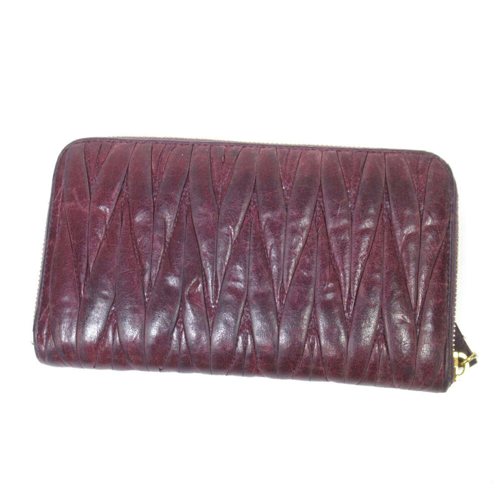 Miu Miu long Wallet leather Black